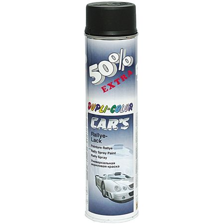 Spray Vopsea Universala Dupli-Color Car's, 600 ml, Negru Lucios