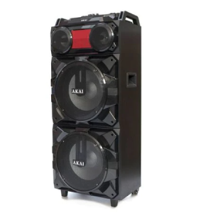 Boxa audio AKAI , Portabila , Profesionala puternica, Microfon Wireless