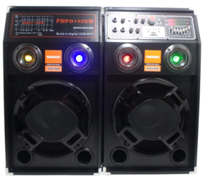 Boxe Active cu Statie Profesionale MP-284-KARAOKE USB-BT 240 Watt